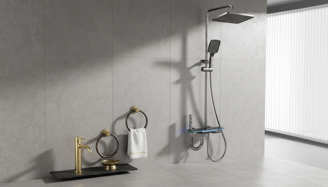 Best Bathroom Brass: Solid Brass & PVD Finishes